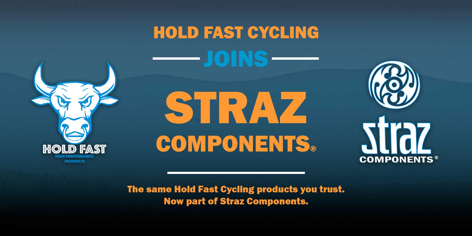 Hold Fast Cycling join Straz Components
